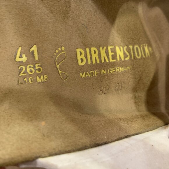 Birkenstock Women's White Arizona Jesus Sandals Sz 10 Slip-on Lagenlook - Picture 12 of 12